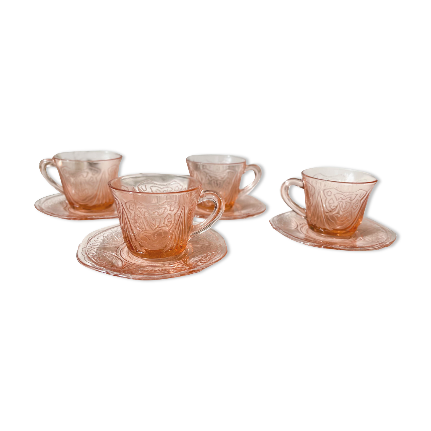 Cuisine Rose-Lot de 4 tasses de mesure pliable rose Cuisine Rose-Lot de 4 tasses de mesure pliable rose